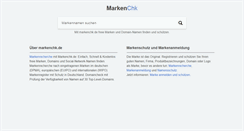 Desktop Screenshot of markenchk.de
